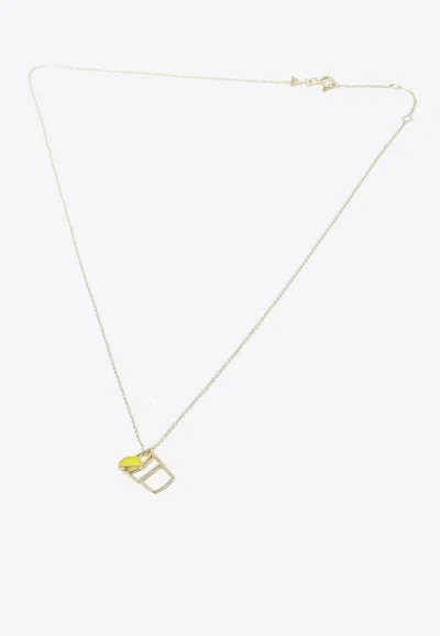 Aliita 9-karat Yellow Gold Tequila Necklace