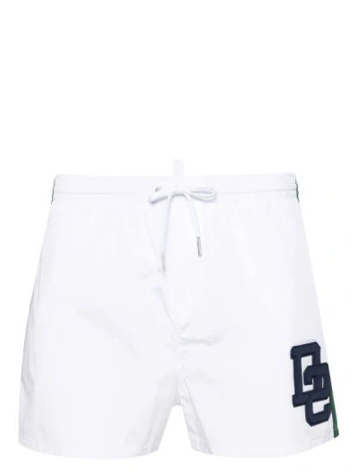 Dsquared2 Beachwear In White