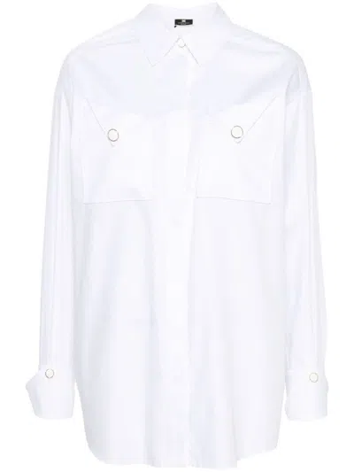 Elisabetta Franchi Shirts In White