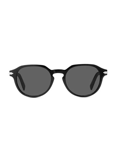 Dior Eyewear Round Frame Sunglasses In Black