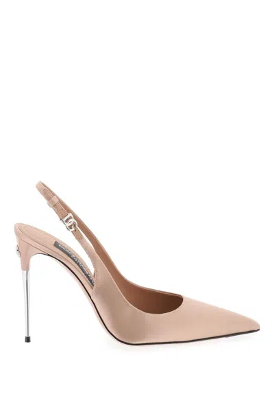 Dolce & Gabbana Pumps Mit Slingback-riemen In Neutro