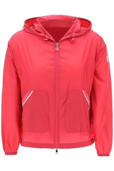 Moncler Foldable Filiria Jacket With In Pink