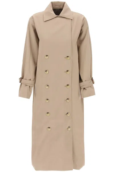 Totême Toteme Icon Trench Coat In Beige