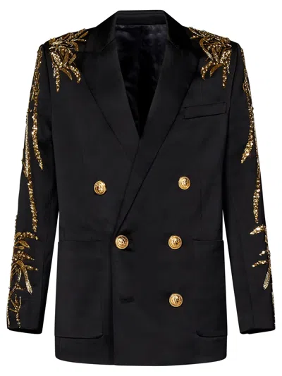 Balmain Blazer In Black