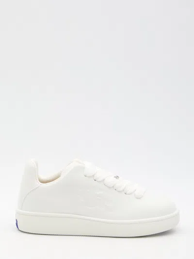 Burberry 'box' Trainers In White