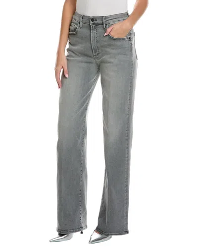 Mother Denim The Maven Heel Barely There Jean In Grey
