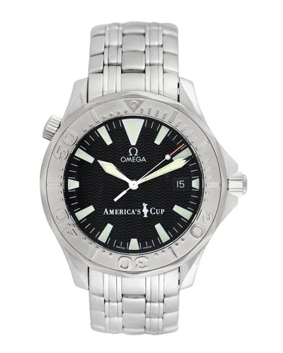 Omega Men's Seamaster America's Cup Watch, Circa 2000s (authentic ) In Metallic