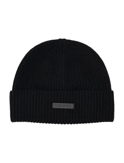 Fear Of God Cashmere Beanie In Black