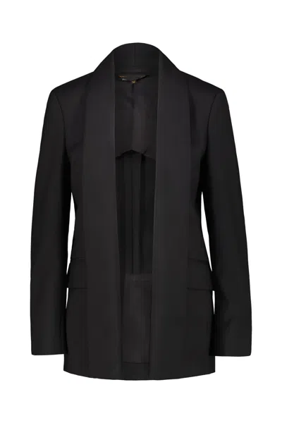 Comme Des Garçons Jacket With Shawl Collar In Black