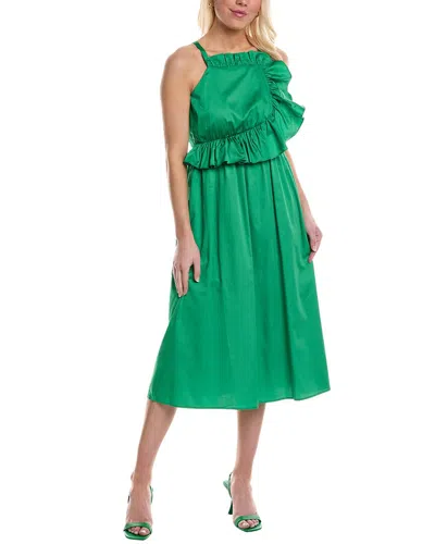 Crosby By Mollie Burch Genevieve Midi Dress In Green