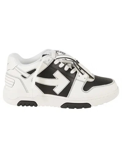 Off-white Out Of Office Sneakers In Black/white