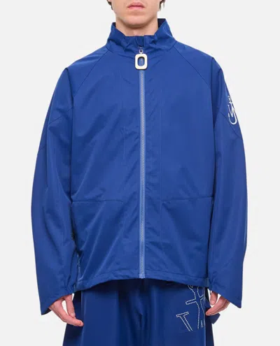 Jw Anderson J.w. Anderson Puller Track Jacket In Blue