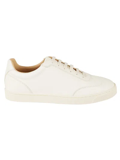 Brunello Cucinelli Classic Lace-up Sneakers In Panama
