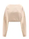 Saint Laurent Sweatshirt In Poudre