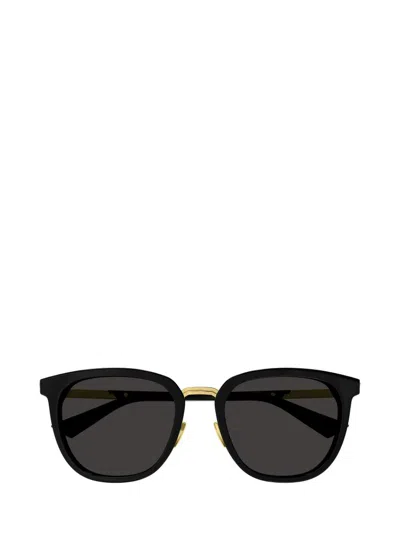 Bottega Veneta Eyewear Forte Square Sunglasses In Black