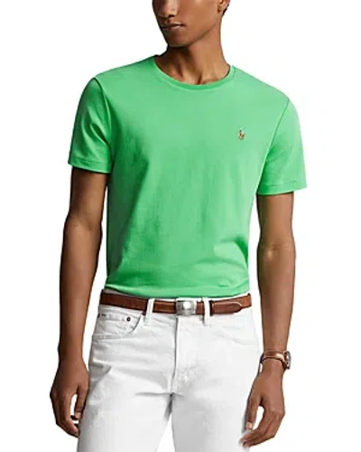 Polo Ralph Lauren Men's Cotton Pony Crewneck T-shirt In Green