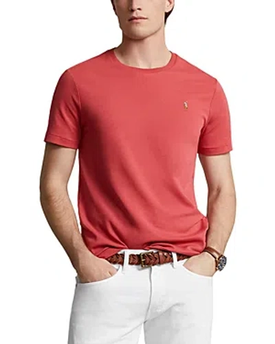 Polo Ralph Lauren Men's Cotton Pony Crewneck T-shirt In Nantucket Red