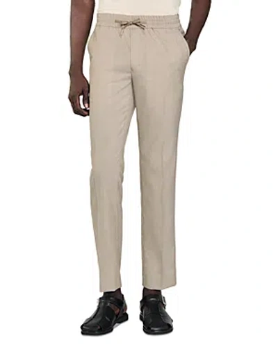 Sandro New Alpha Virgin Wool Pants In Taupe