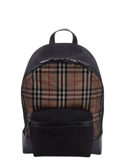 Burberry Backpack In Black