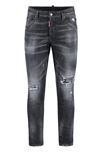 Dsquared2 5 Pockets Jeans In 900