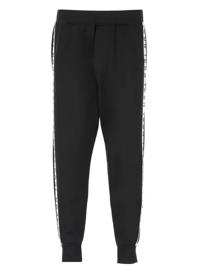 Dsquared2 Icon Relaxed Dan Trousers In Black In 900