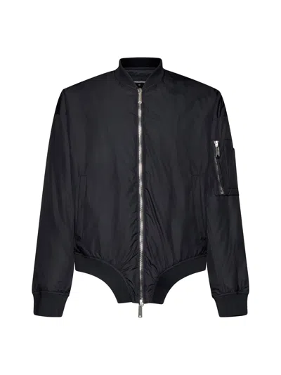 Dsquared2 D2 On The Wave Bomber In Black
