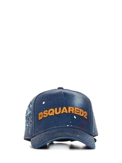 Dsquared2 Hat In Blue