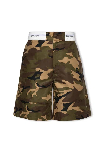Palm Angels Camo Shorts In Default Title