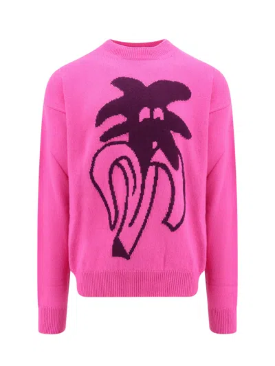 Palm Angels Jumper In Pink
