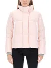 Canada Goose Junction Cropped Puffer In Pink