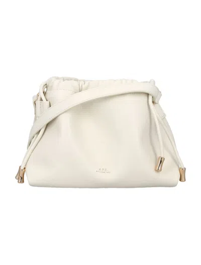 Apc A.p.c. Ninon Mini Bag In White