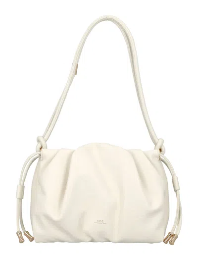 Apc A.p.c. Ninon Shoulder Bag In White
