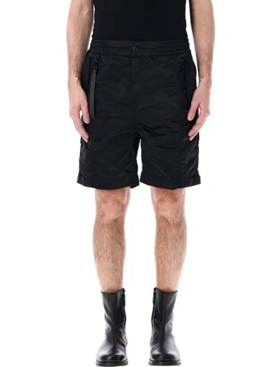 Alpha Industries Nylon Shorts Uv In Black