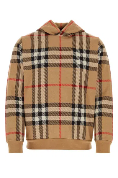 Burberry Sweatshirts In Checked