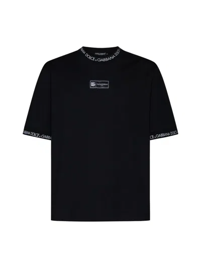 Dolce & Gabbana T-shirts And Polos In Black