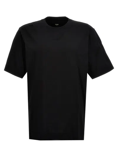 Fendi 'staff Only' T-shirt In Black