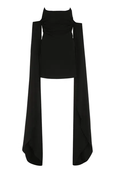 Giuseppe Di Morabito Jersey Mini Dress In Black