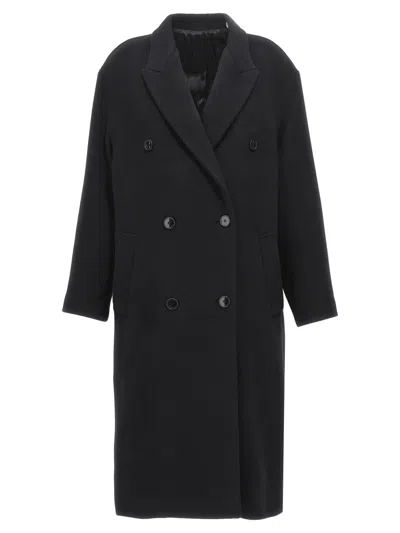 Isabel Marant 'theodore' Coat In Black