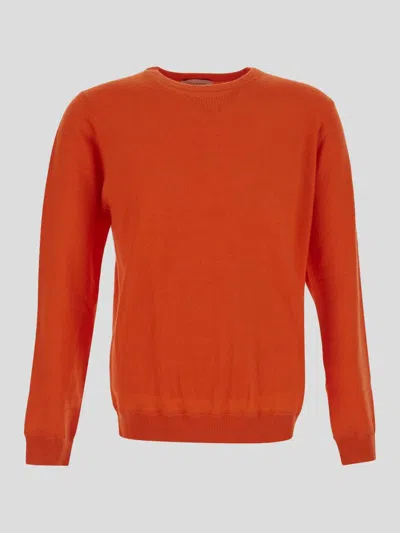 Laneus Sweaters In Orange