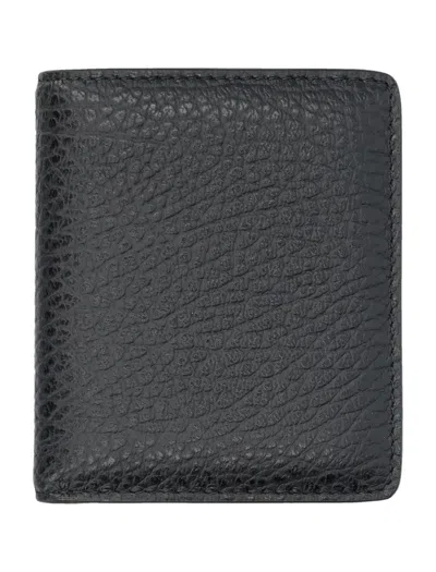 Maison Margiela Four Stitches Pocket Cardholder In Black