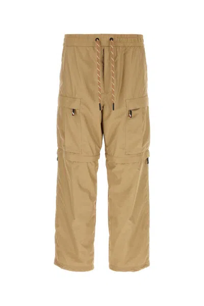 Moncler Cappuccino  Day-namic Cargo Pant In Brown