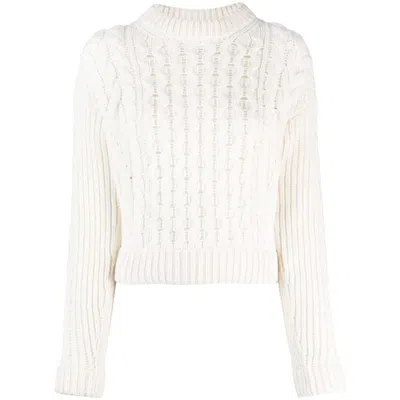 Patou Sweaters In White