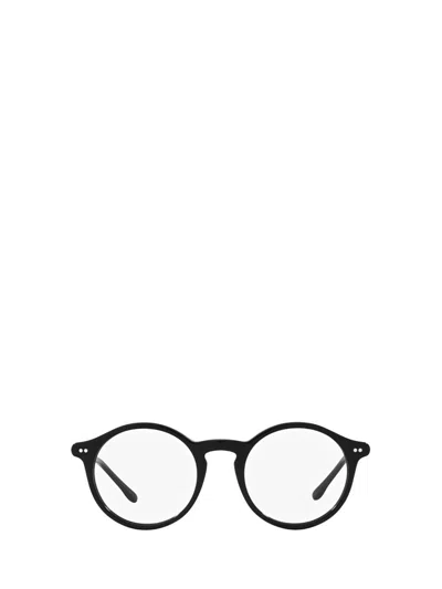 Polo Ralph Lauren Eyeglasses In Shiny Black