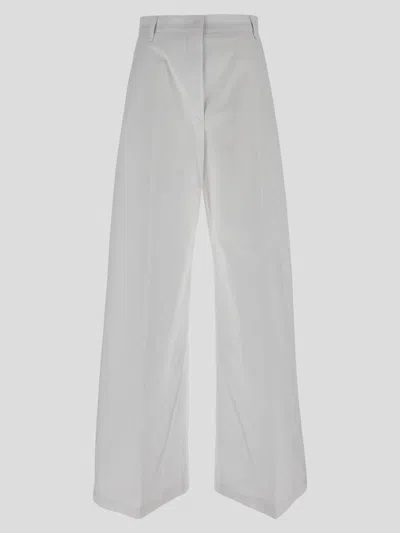 Sportmax Trousers In White