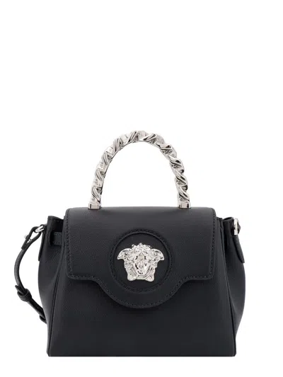 Versace Handbag In Black