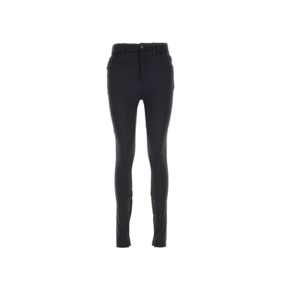 Balenciaga Logo Leggings In Black