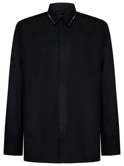 Givenchy Contemporary Fit Shirt In Black