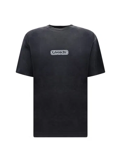 Givenchy Logo T-shirt In Black