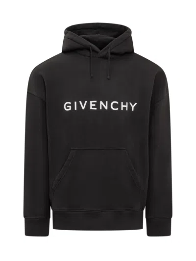 Givenchy Archetype Hoodie In Black