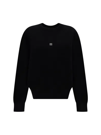 Givenchy Back Logo Jumper In Black